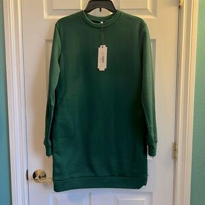 Wild Orchid Sweatshirt Tunic/Dress